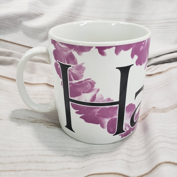 Starbucks City Mug Hawaii Collector Series 2001 20 oz Purple Flowers Jan Belson - Picture 1 of 8